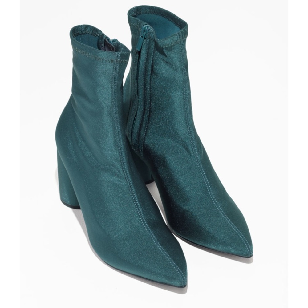 Teal Boots